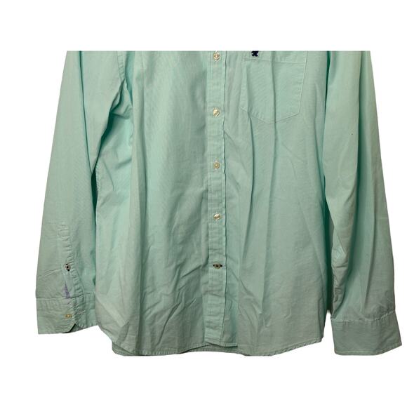 American Eagle Classic Fit Long Sleeve Button-Up Shirt Men's XL 100% Cotton - Picture 4 of 6